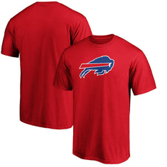 Buffalo Bills Primary Logo T-Shirt - Red on sale