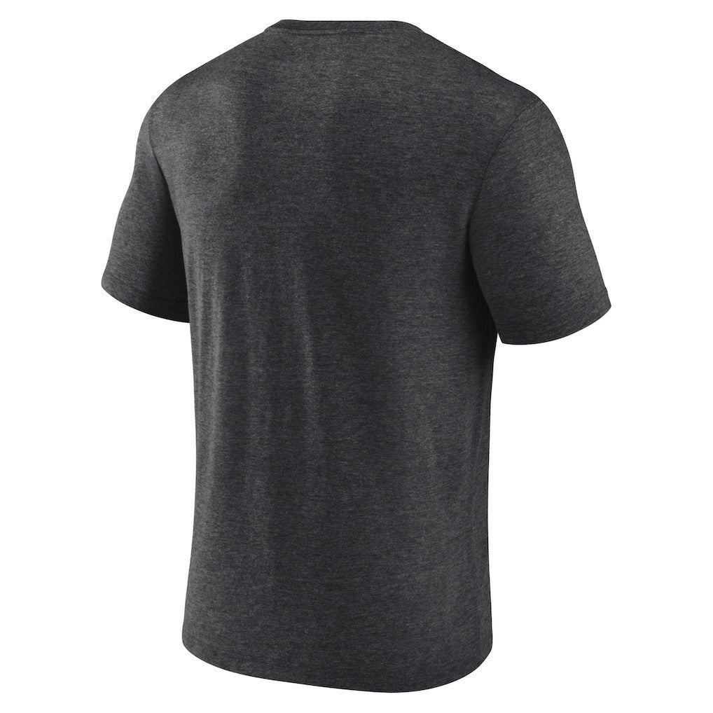 Charlotte Hornets Backboard Tri-Blend T-Shirt - Charcoal shop