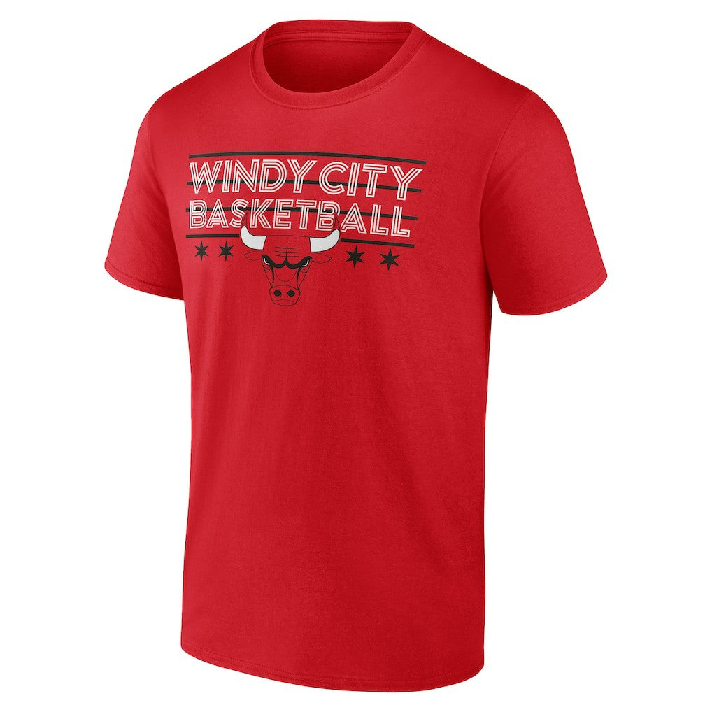 Chicago Bulls Core Hometown Launch T-Shirt sale - Red on sale