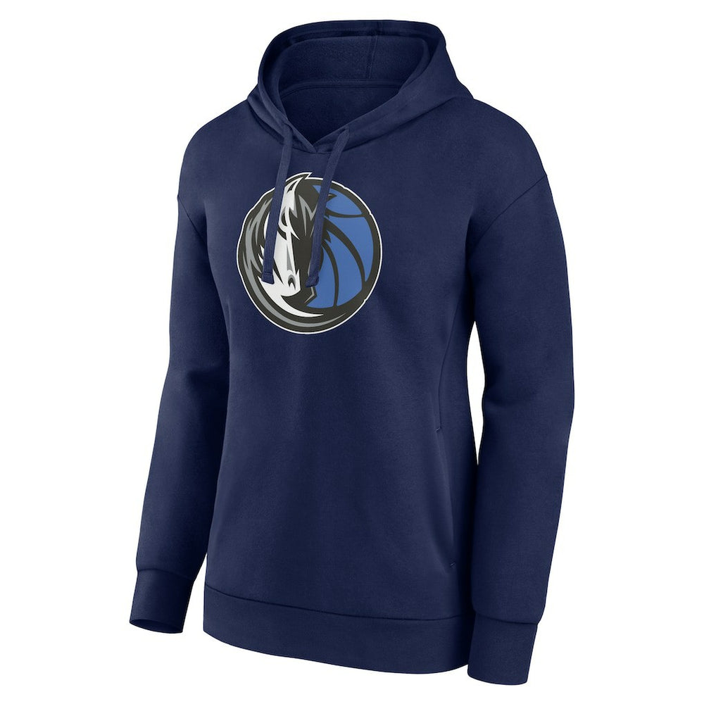 Dallas Mavericks Women's Primary Logo Pullover Hoodie sale - Navy sale