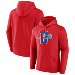 Detroit Pistons Alternate Logo Pullover Hoodie sale - Red online