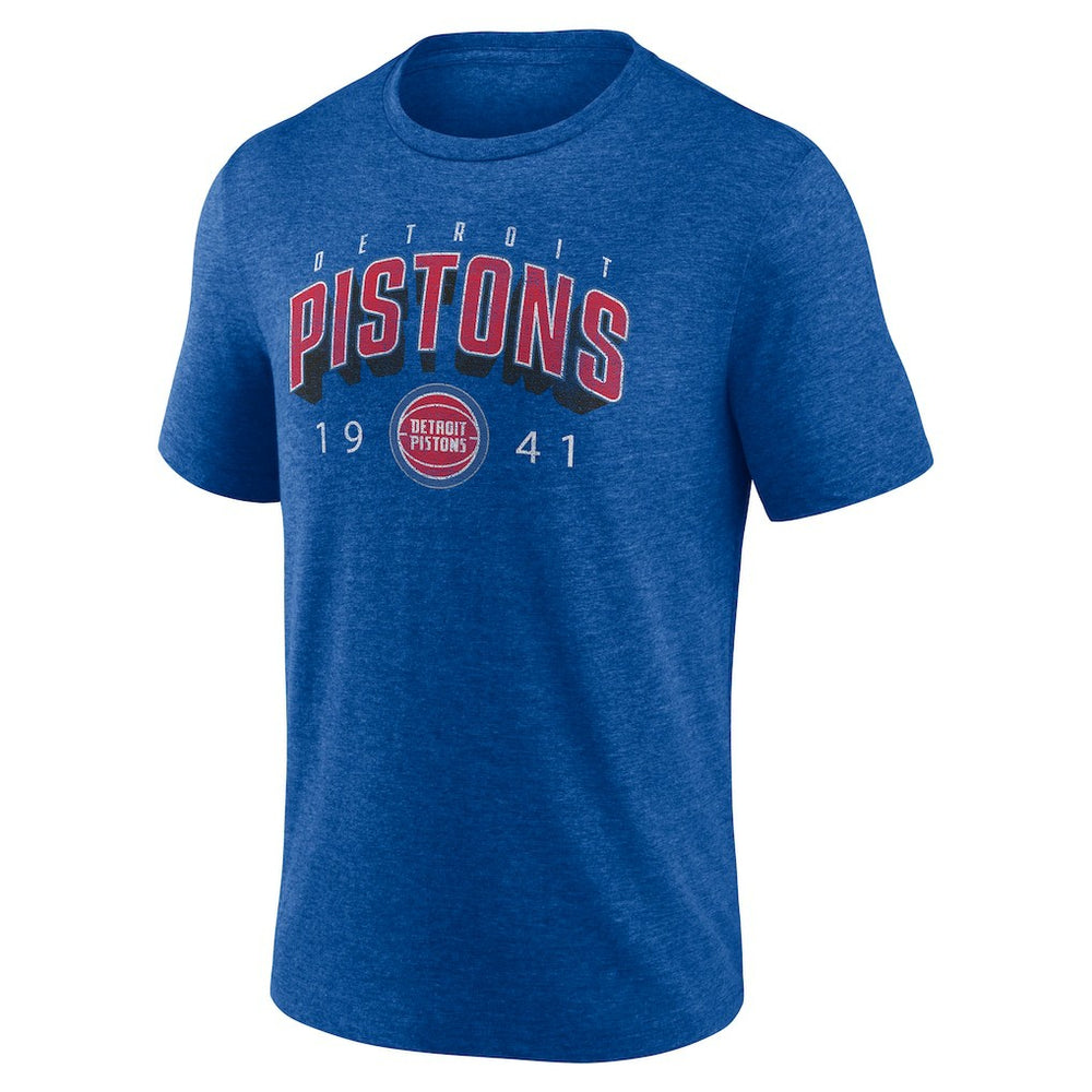 Detroit Pistons Backboard Tri-Blend T-Shirt sale - Blue cheap