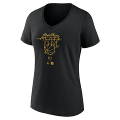 Golden State Warriors Women's Bam Bam V-Neck T-Shirt sale - Black discount