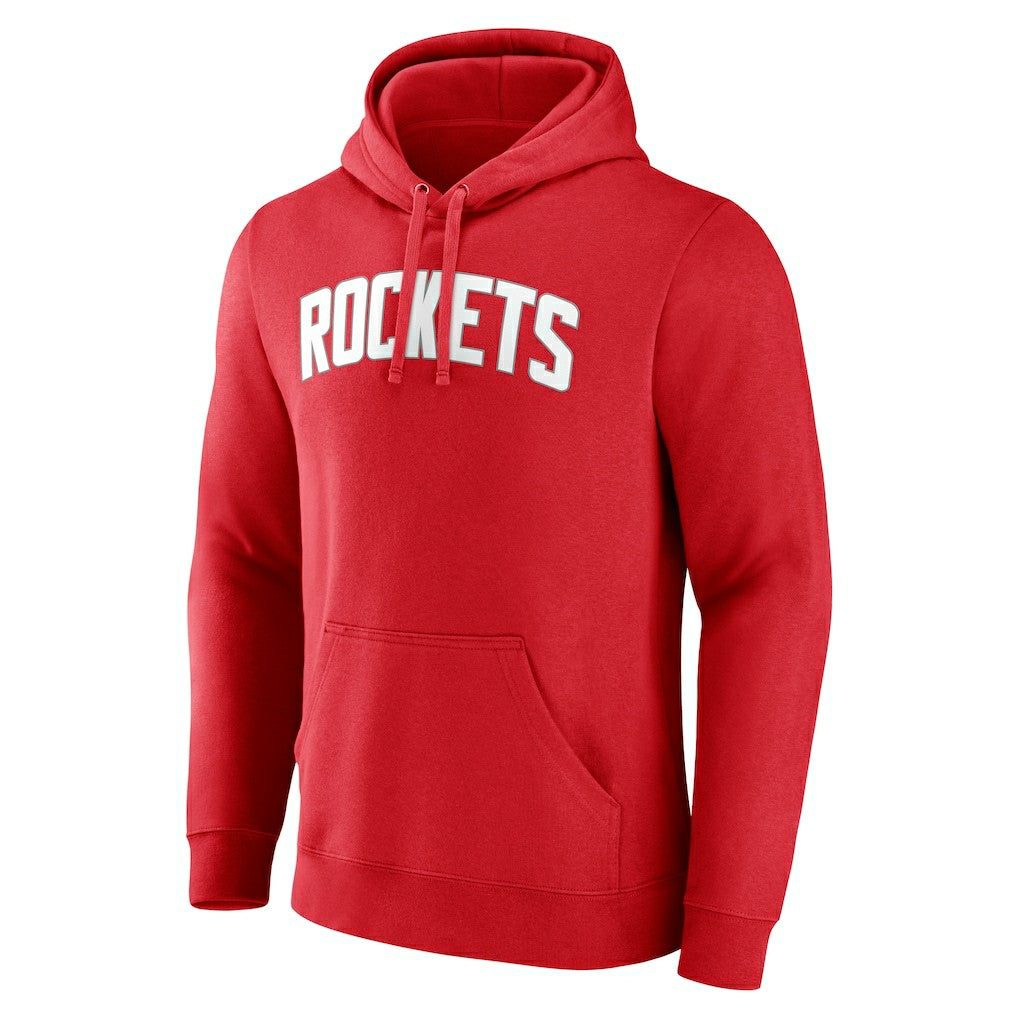 Houston Rockets Wordmark Pullover Hoodie sale - Red outlet