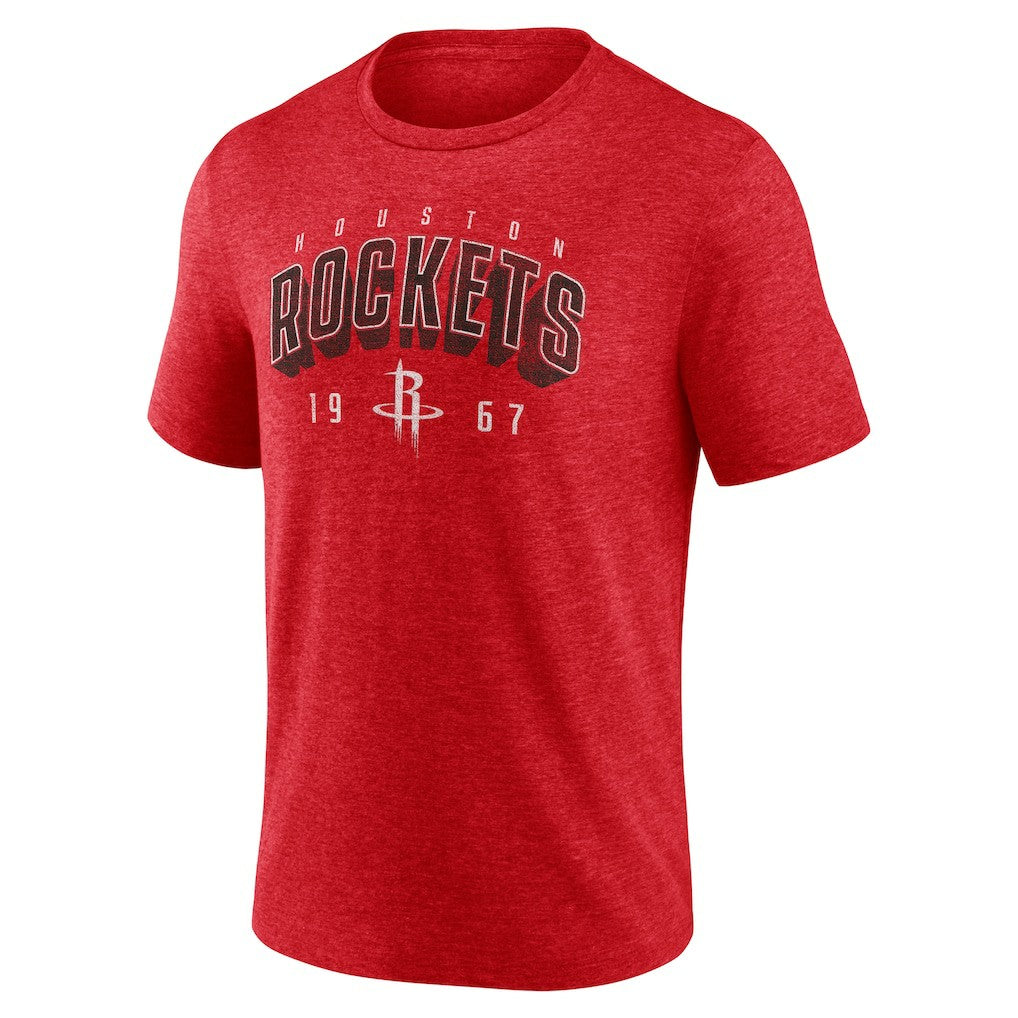 Houston Rockets Backboard Tri-Blend T-Shirt sale - Red online