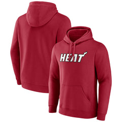 Miami Heat Wordmark Pullover Hoodie - Red online