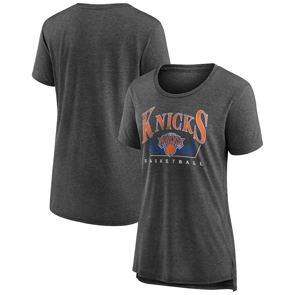 New York Knicks Women's Selection Tri-Blend T-Shirt - Gray shop