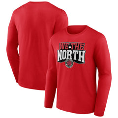 Toronto Raptors Team Pride Long Sleeve T-Shirt - Red sale