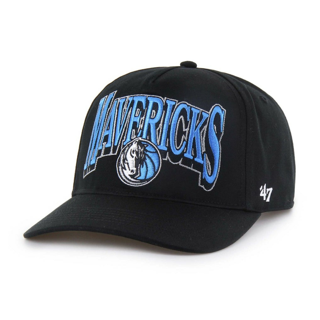 Dallas Mavericks '47 Every Time Past Champs Hitch Adjustable Hat sale - Black on sale