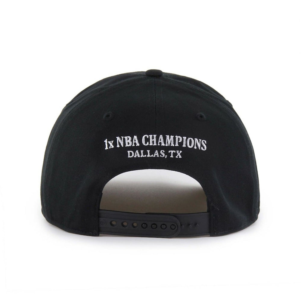 Dallas Mavericks '47 Every Time Past Champs Hitch Adjustable Hat sale - Black on sale