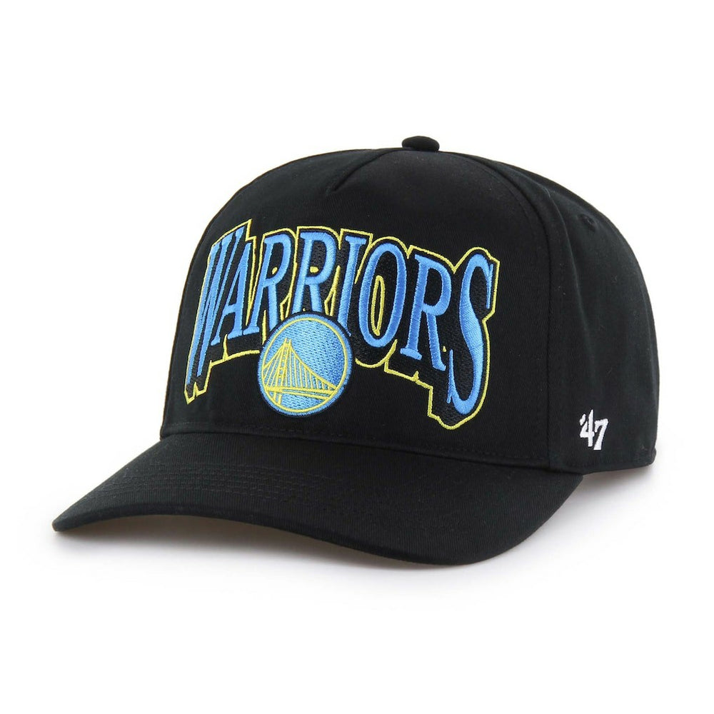 Golden State Warriors '47 Every Time Past Champs Hitch Adjustable Hat sale - Black on sale
