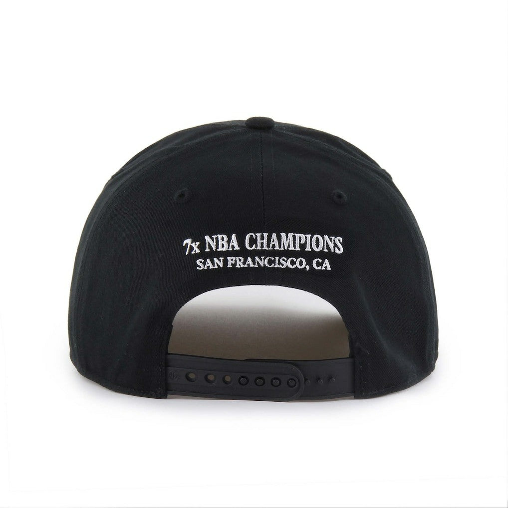 Golden State Warriors '47 Every Time Past Champs Hitch Adjustable Hat sale - Black on sale