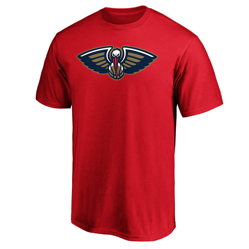 New Orleans Pelicans Primary Logo T-Shirt - Red shop
