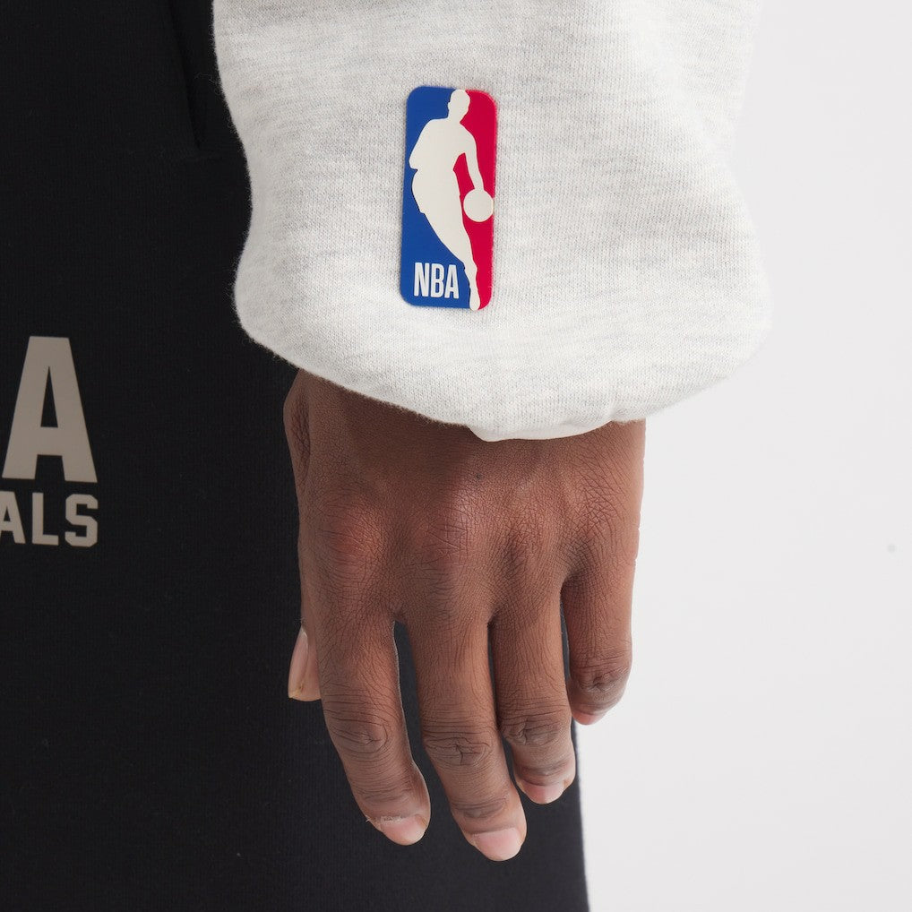 Atlanta Hawks Fear of God Unisex NBA x ESSENTIALS Pullover Hoodie - Heather Gray shop