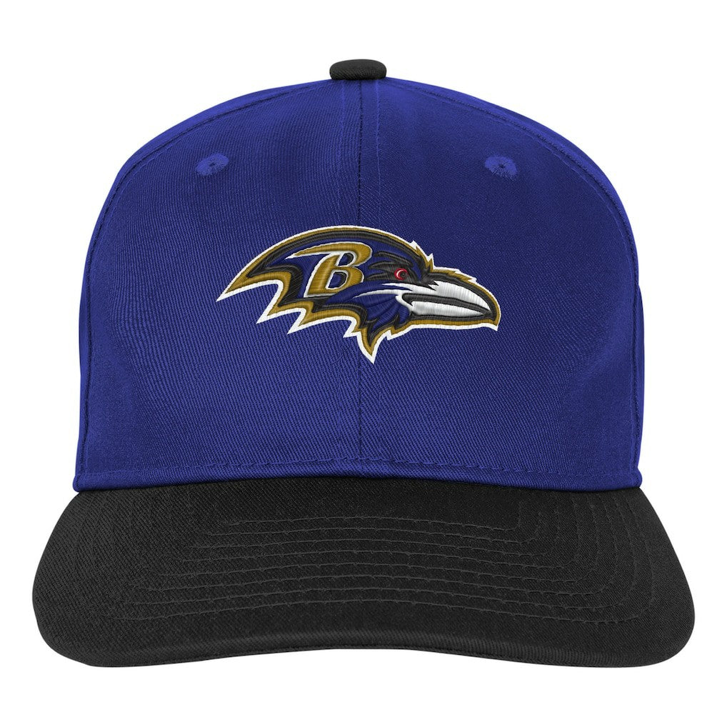 Baltimore Ravens Outerstuff Youth True Retro Adjustable Hat - Purple outlet