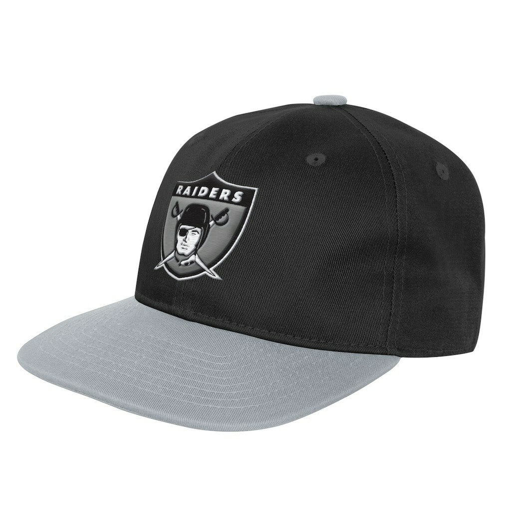 Las Vegas Raiders Outerstuff Youth True Retro Adjustable Hat - Black sale