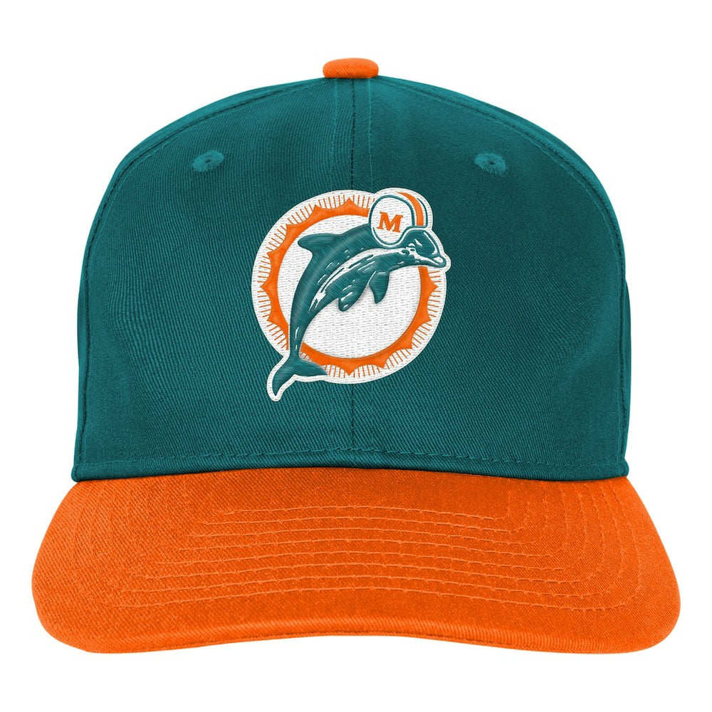 Miami Dolphins Outerstuff Youth True Retro Adjustable Hat - Aqua cheap