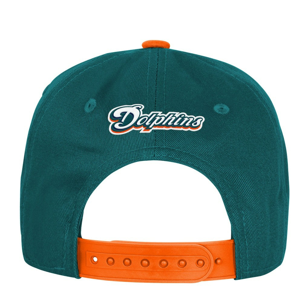 Miami Dolphins Outerstuff Youth True Retro Adjustable Hat - Aqua cheap