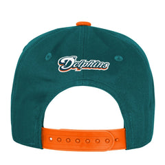Miami Dolphins Outerstuff Youth True Retro Adjustable Hat - Aqua cheap