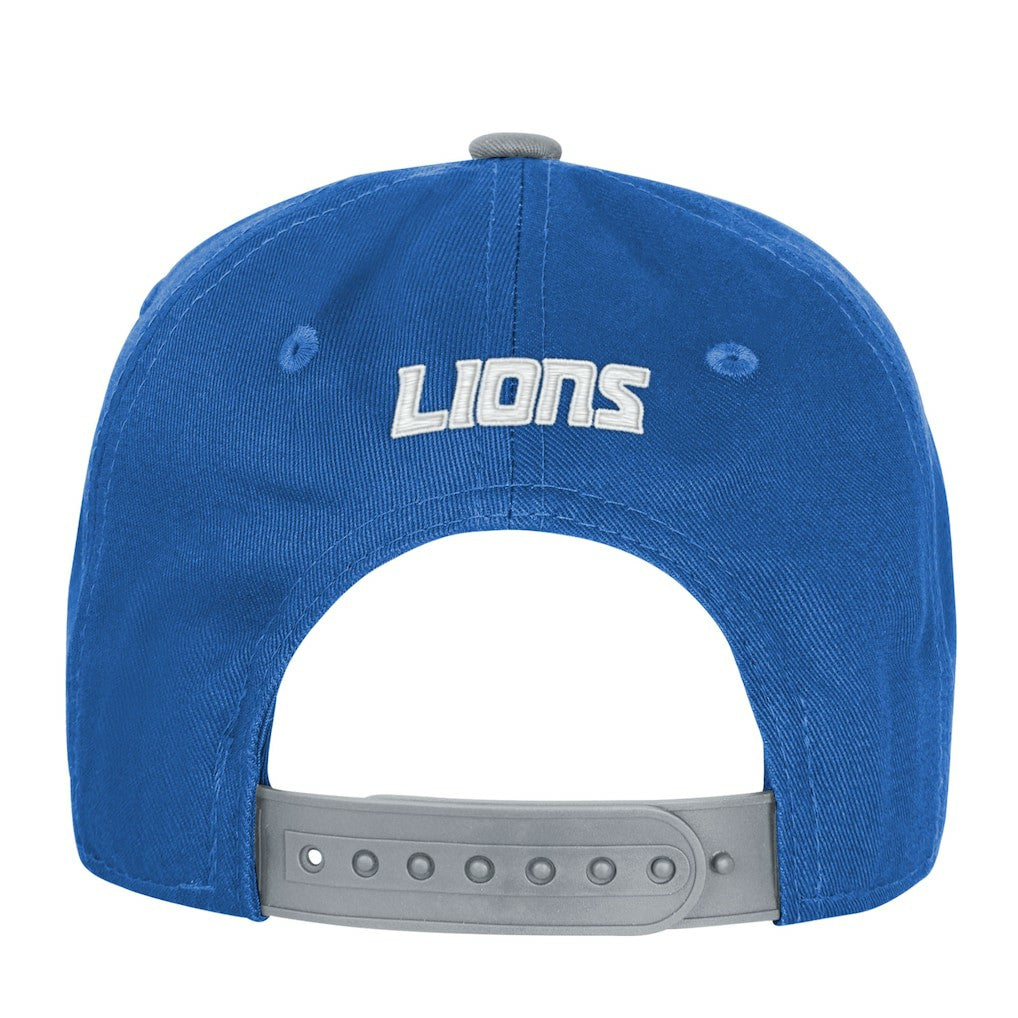 Detroit Lions Outerstuff Youth True Retro Adjustable Hat - Blue sale