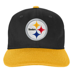 Pittsburgh Steelers Outerstuff Youth True Retro Adjustable Hat - Black for sale