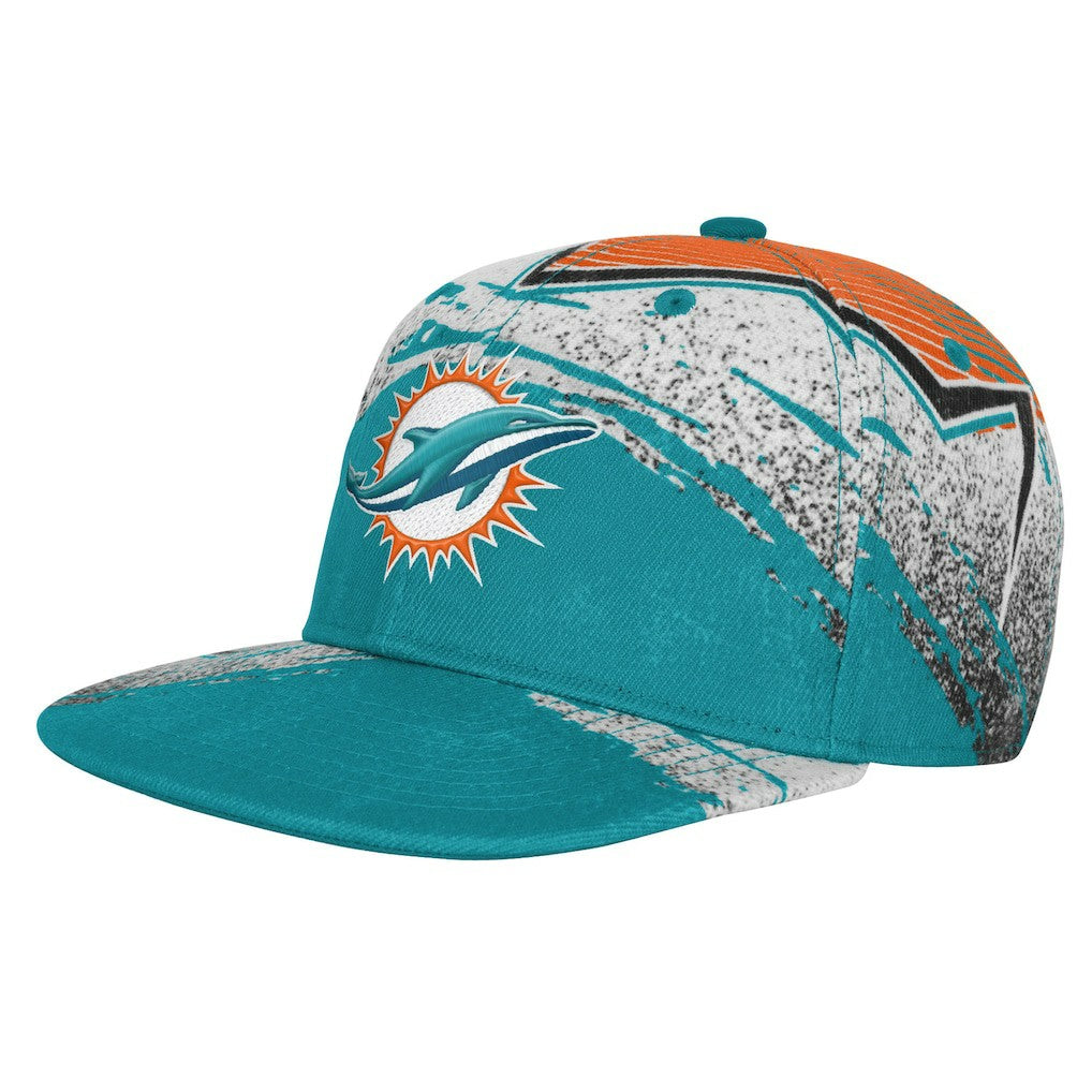 Miami Dolphins Outerstuff Youth Make Noise Adjustable Hat - Aqua on sale