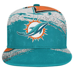 Miami Dolphins Outerstuff Youth Make Noise Adjustable Hat - Aqua on sale