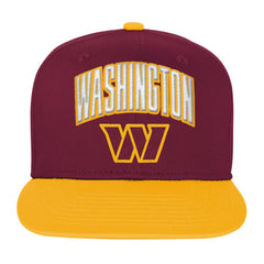 Washington Commanders Outerstuff Youth Essentials Snapback Hat - Burgundy online