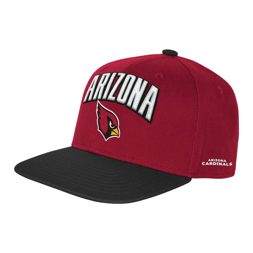 Arizona Cardinals Outerstuff Youth Essentials Snapback Hat - Cardinal for sale