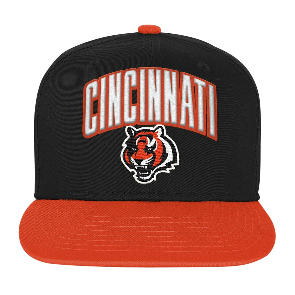 Cincinnati Bengals Outerstuff Youth Essentials Snapback Hat - Black online