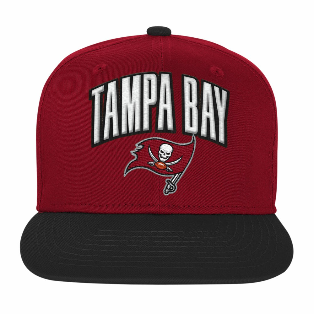Tampa Bay Buccaneers Outerstuff Youth Essentials Snapback Hat - Red cheap