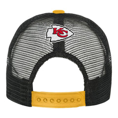 Kansas City Chiefs Youth Modern Fan Trucker Adjustable Hat - White/Gold sale