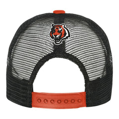 Cincinnati Bengals Youth Modern Fan Trucker Adjustable Hat - White/Orange discount