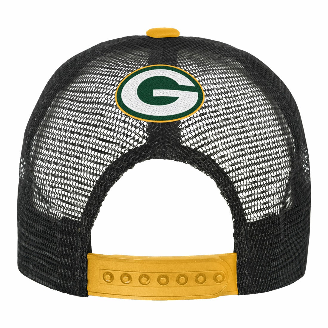 Green Bay Packers Youth Modern Fan Trucker Adjustable Hat - White/Gold outlet