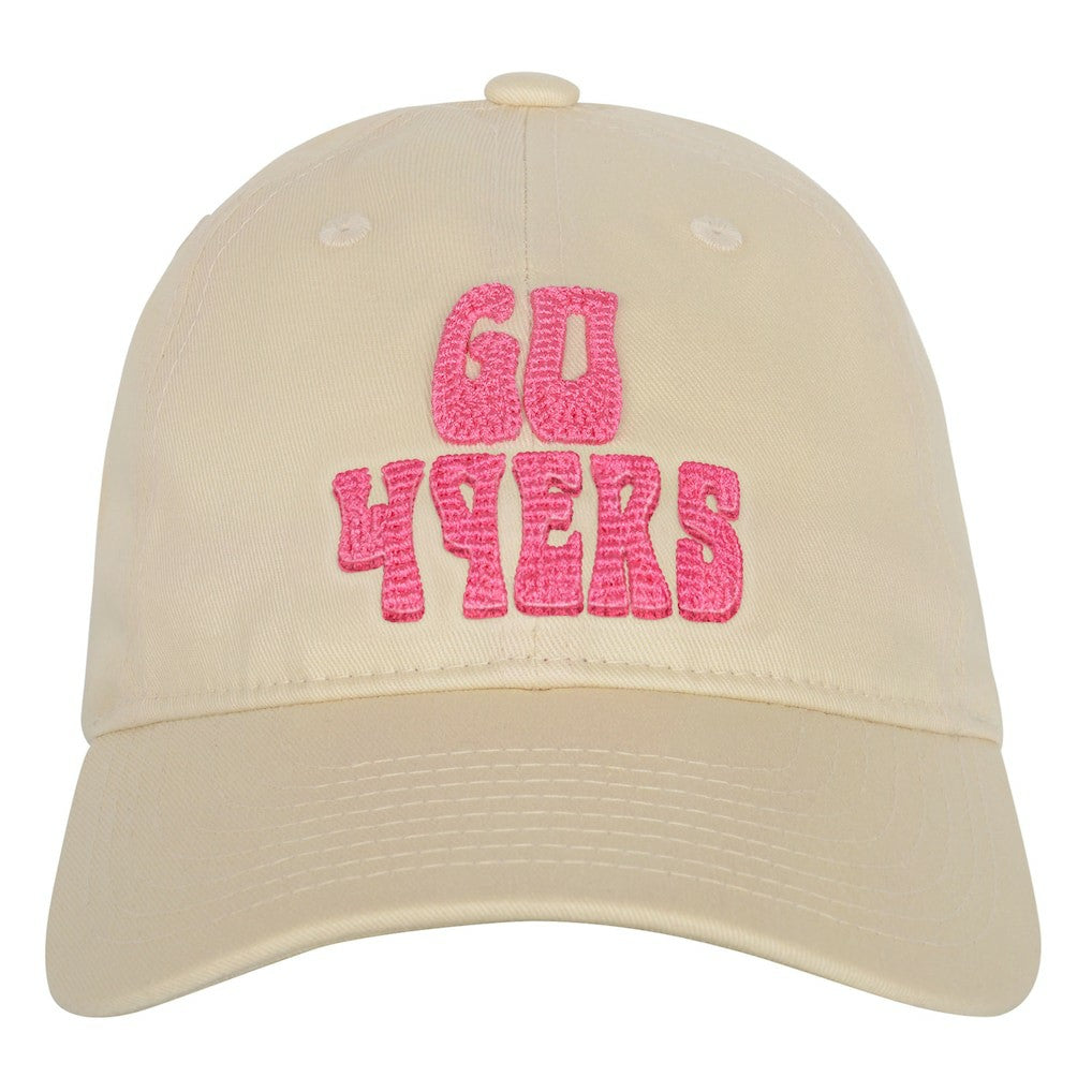San Francisco 49ers Outerstuff Girls Youth Blitz Adjustable Hat - Cream cheap