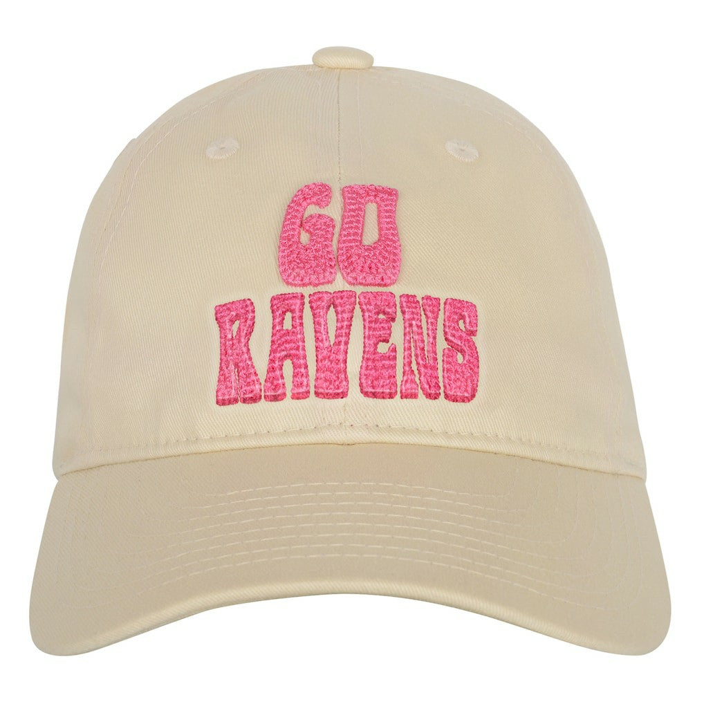 Baltimore Ravens Outerstuff Girls Youth Blitz Adjustable Hat - Cream outlet