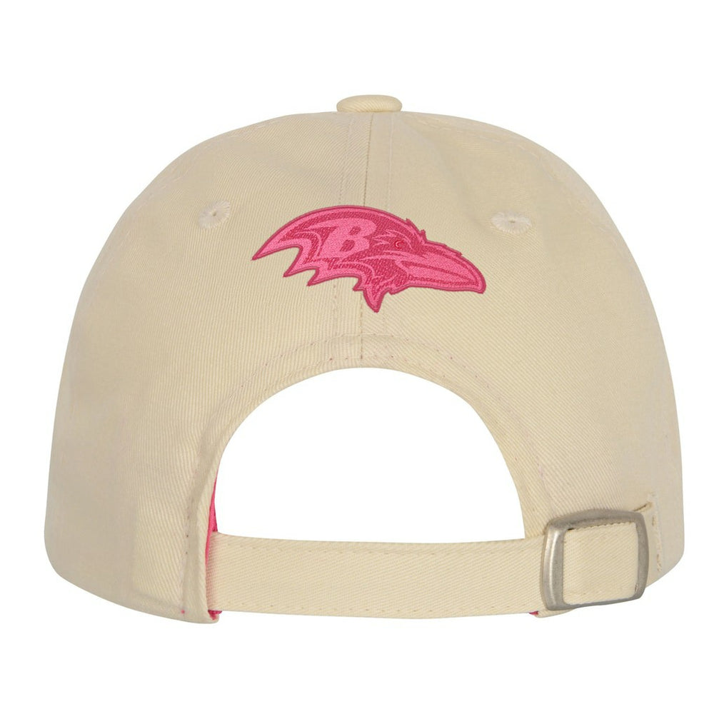 Baltimore Ravens Outerstuff Girls Youth Blitz Adjustable Hat - Cream outlet