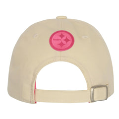 Pittsburgh Steelers Outerstuff Girls Youth Blitz Adjustable Hat - Cream sale