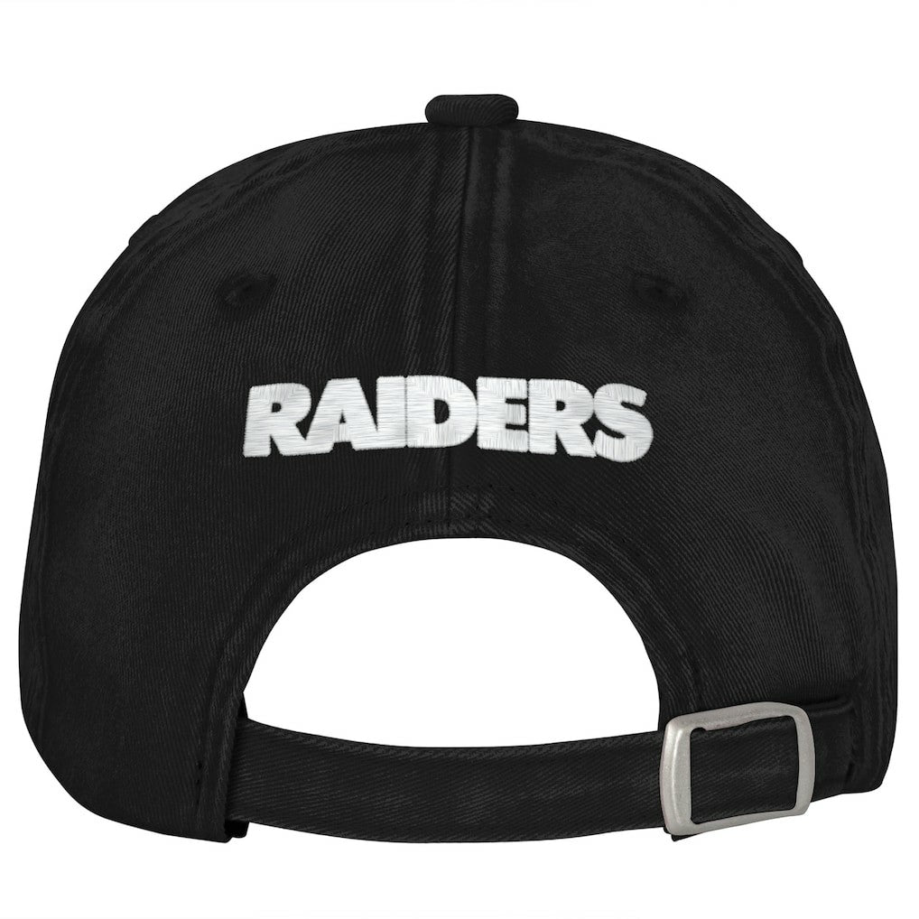 Las Vegas Raiders Outerstuff Girls Youth Gridiron Adjustable Hat - Black online