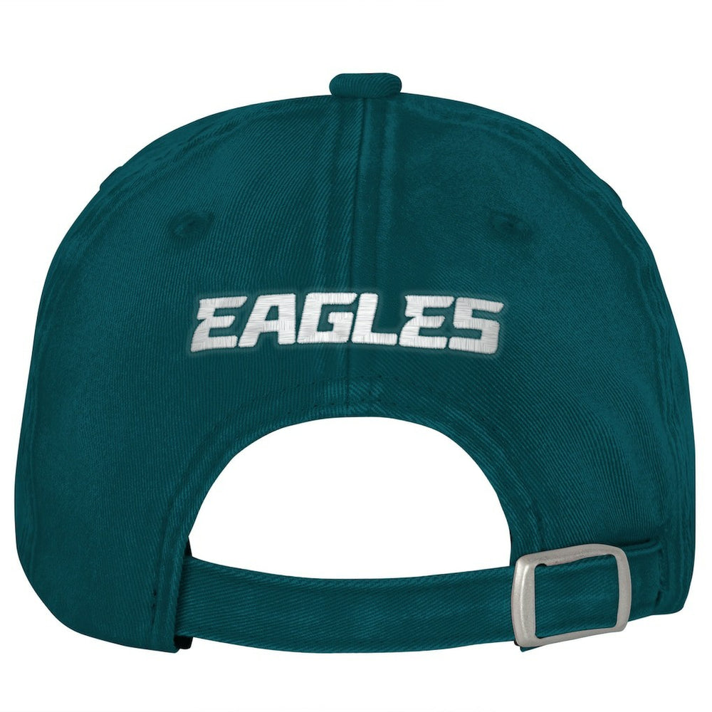 Philadelphia Eagles Outerstuff Girls Youth Gridiron Adjustable Hat - Midnight Green cheap
