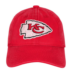 Kansas City Chiefs Outerstuff Girls Youth Gridiron Adjustable Hat - Red discount
