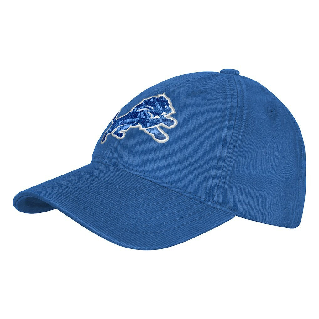 Detroit Lions Outerstuff Girls Youth Gridiron Adjustable Hat - Blue outlet