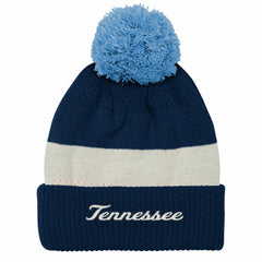 Tennessee Titans Outerstuff Youth Modern Fan Cuffed Knit Hat with Pom - Navy cheap