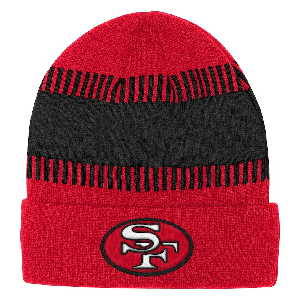San Francisco 49ers Outerstuff Bright Lights Cuffed Knit Hat - Scarlet discount