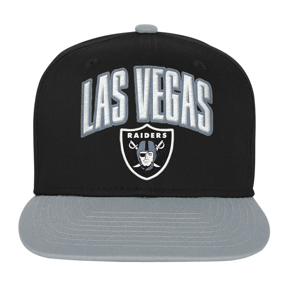 Las Vegas Raiders Outerstuff Preschool Essentials Snapback Hat - Black on sale