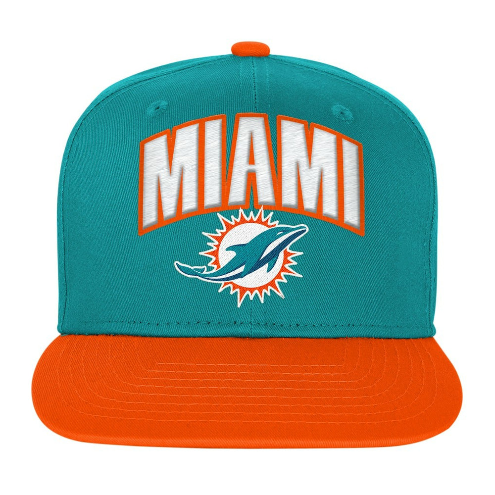 Miami Dolphins Outerstuff Preschool Essentials Snapback Hat - Aqua cheap