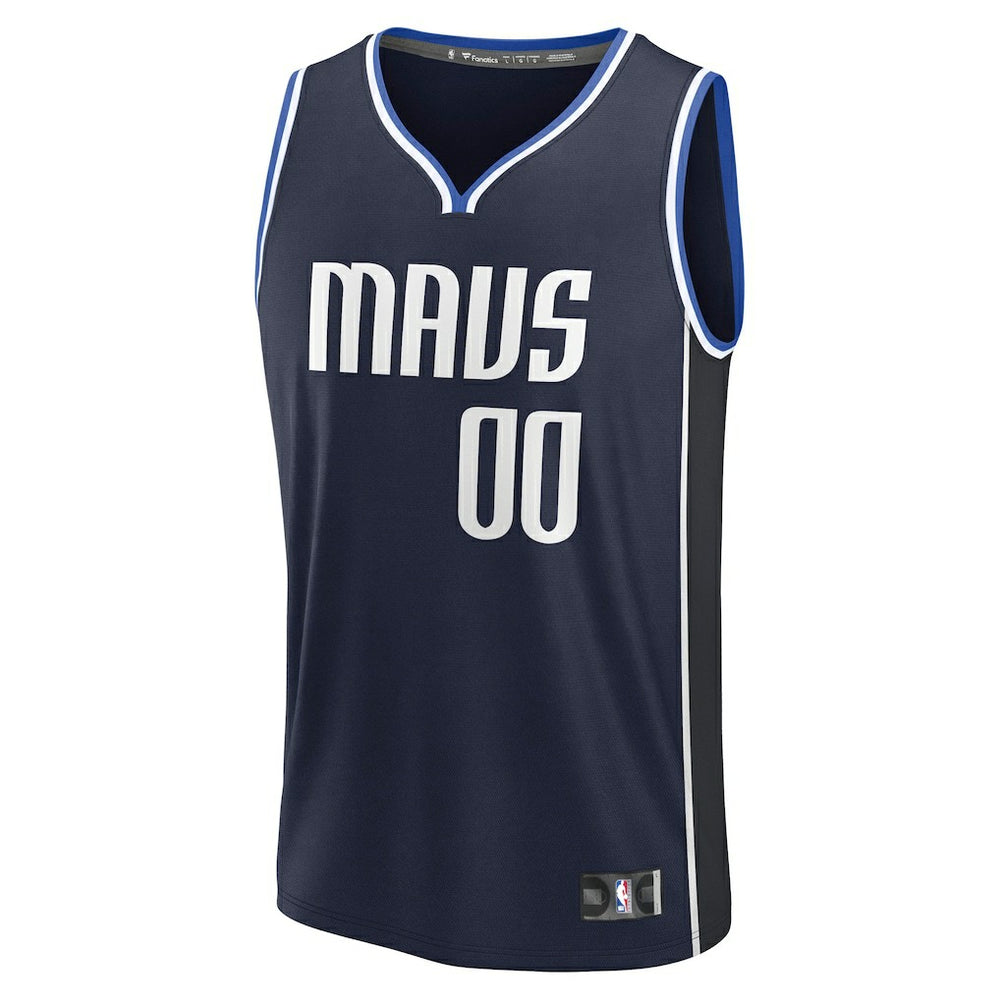 Dallas Mavericks Fast Break Custom Jersey sale - Statement Editi- Navy outlet
