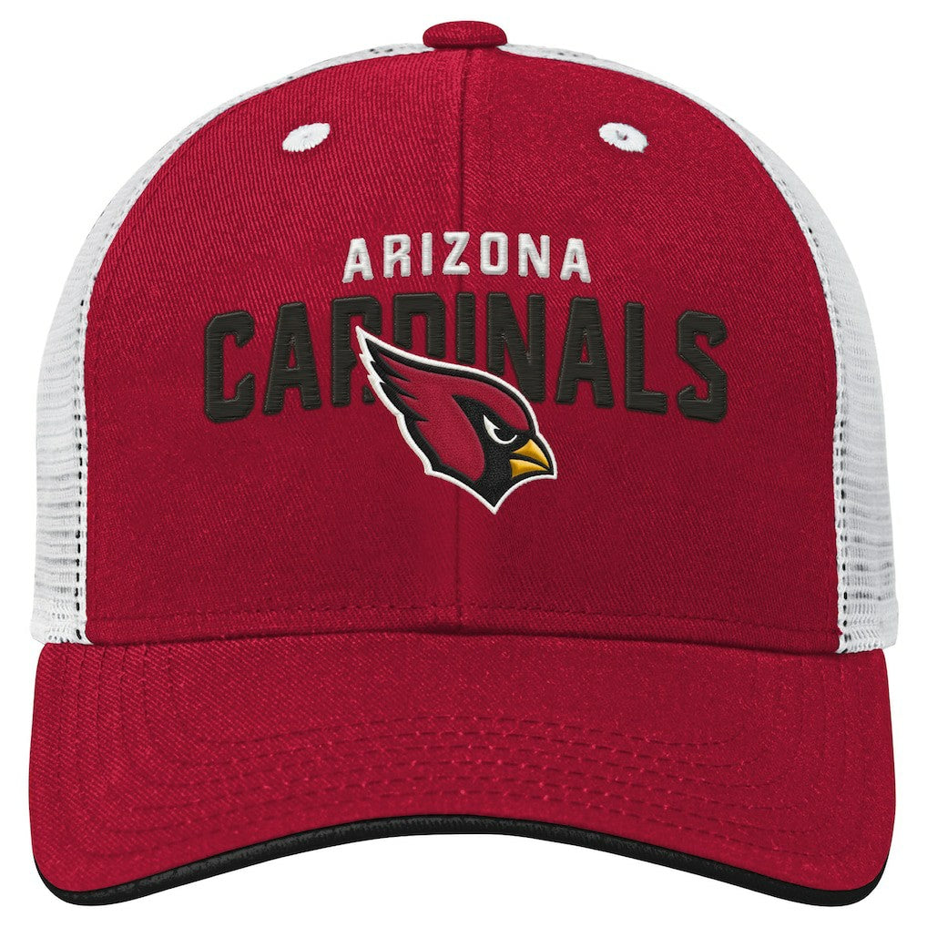 Arizona Cardinals Outerstuff Youth Core Lockup Trucker Adjustable Hat - Cardinal sale