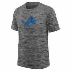 Detroit Lions Youth Sideline Velocity Performance T-Shirt - Heather Gray cheap