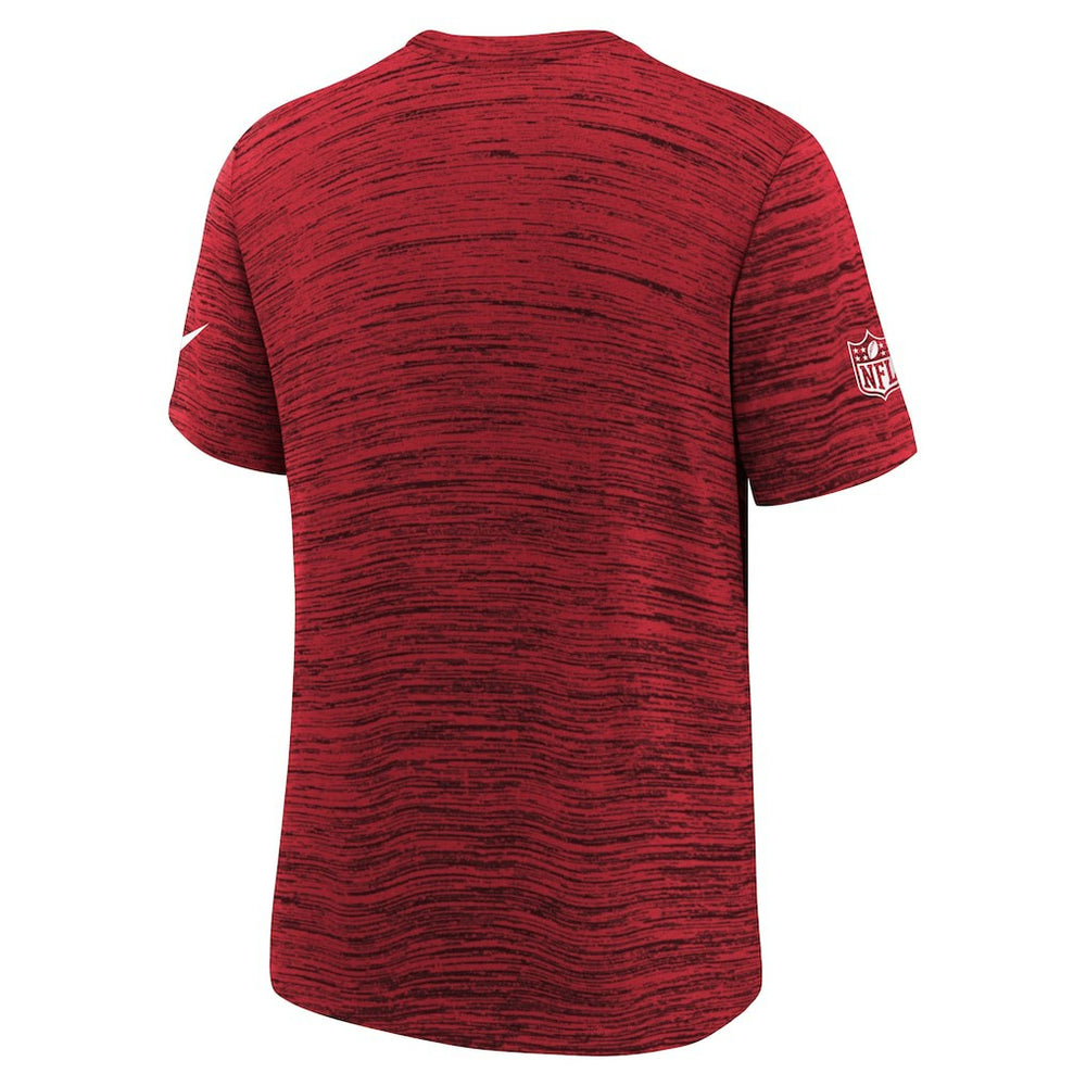 Kansas City Chiefs Youth Sideline Velocity Performance T-Shirt - Red for sale